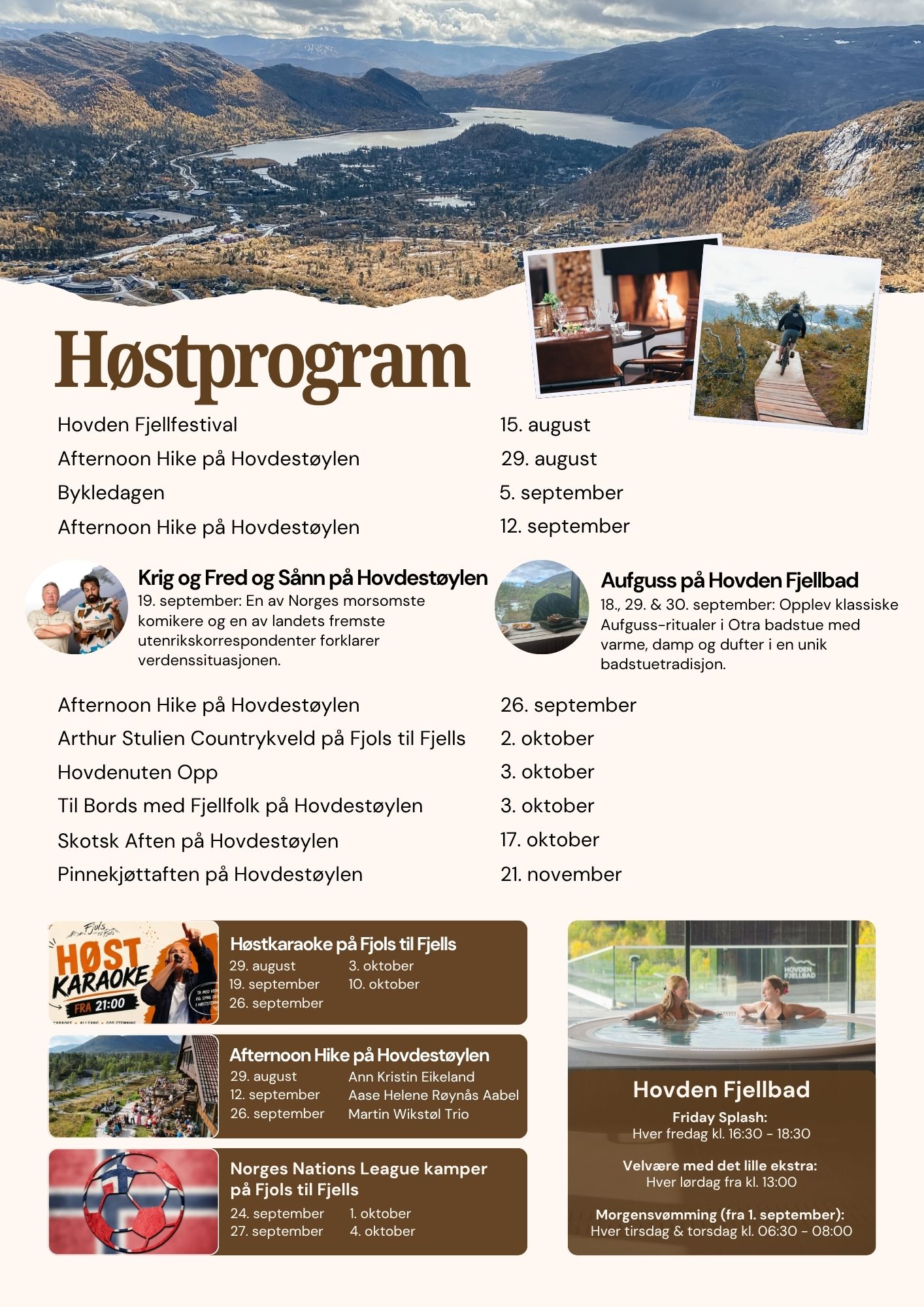 Høstprogram 2026 Bilde