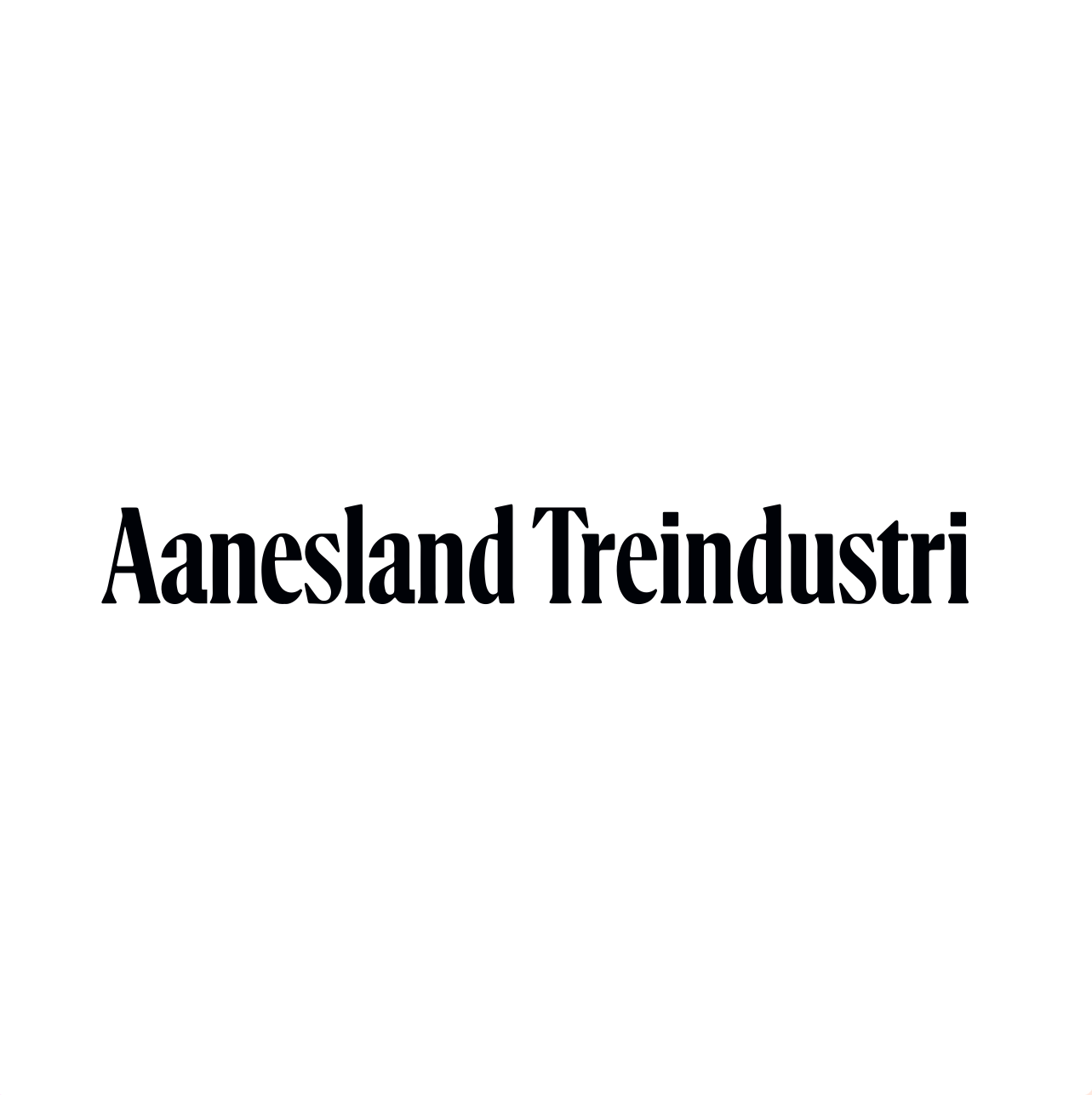 Aanesland Treindustri Logo