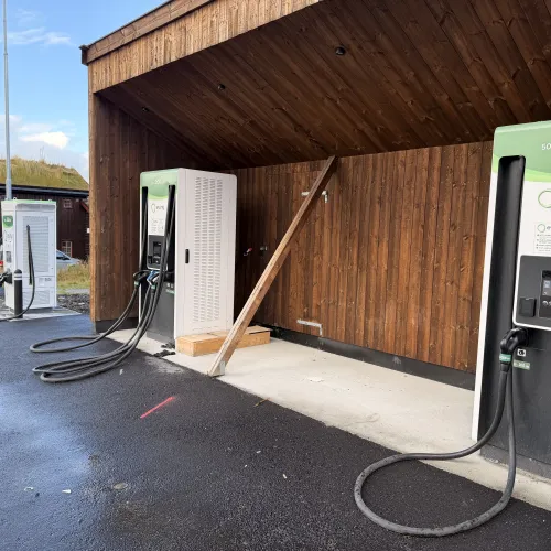 Ladestasjoner Hovden sentrum