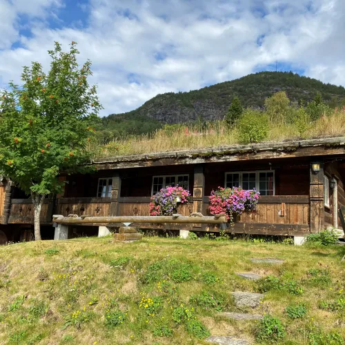 Gammel bygning fra Setesdal