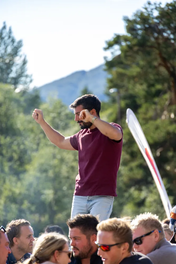 Dansing på Hovden Fjellfestival