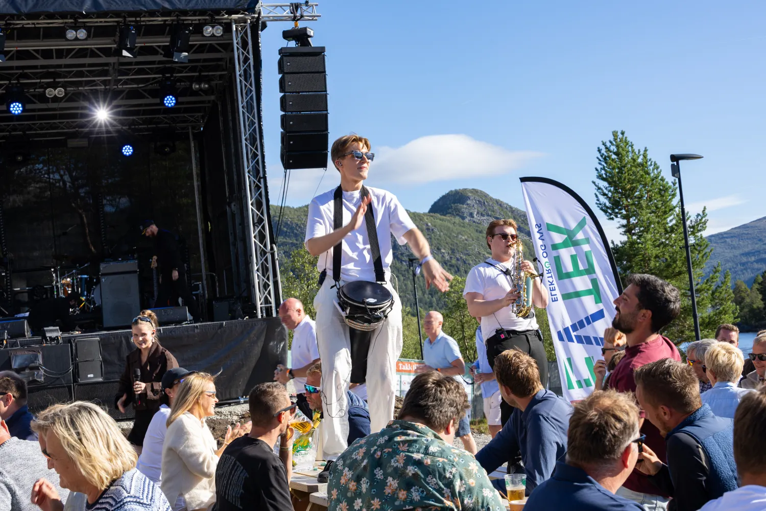 Underholdning på Hovden Fjellfestival
