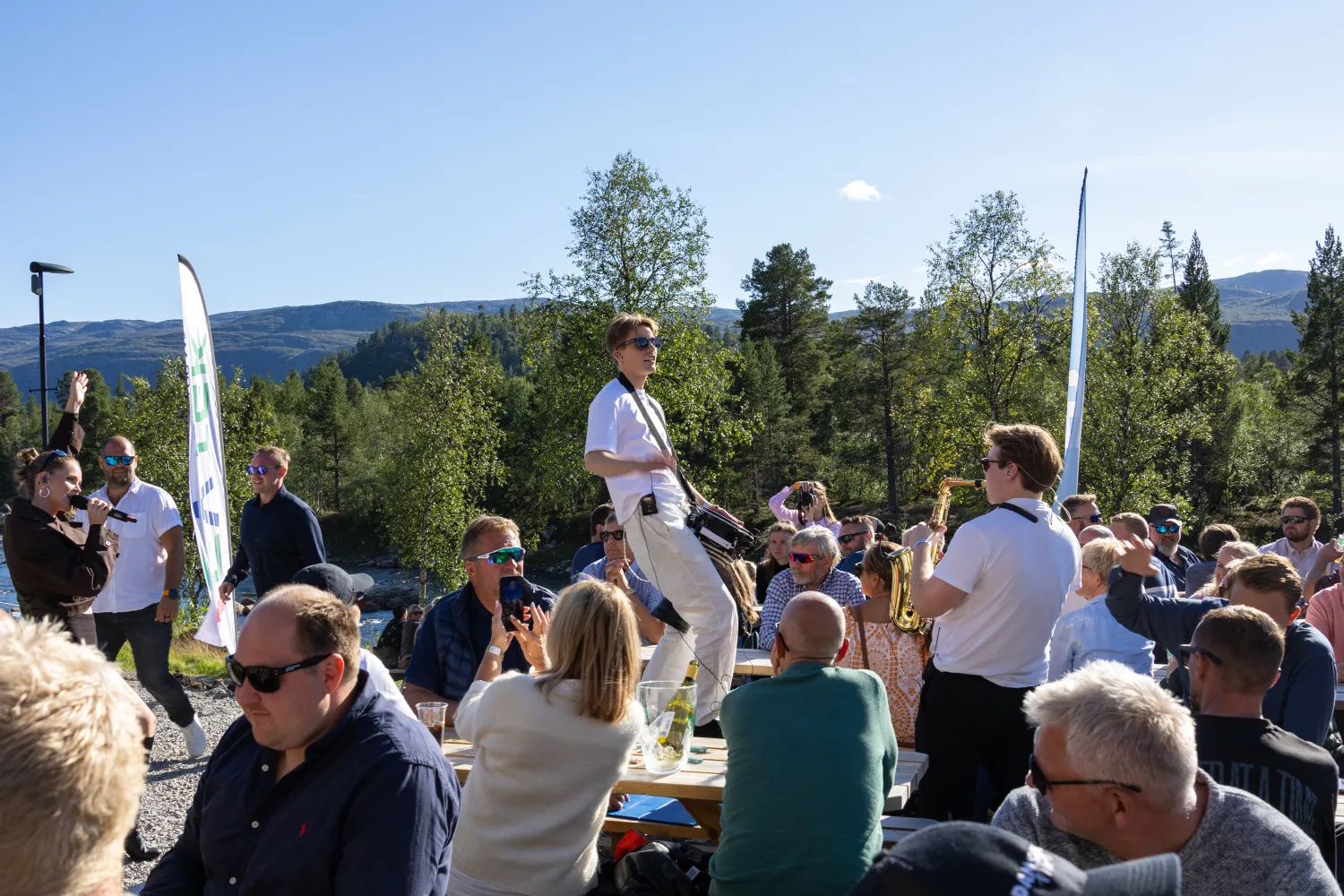 Underholdning på Hovden Fjellfestival