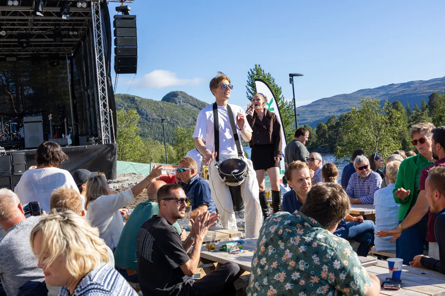 Underholdning på Hovden Fjellfestival