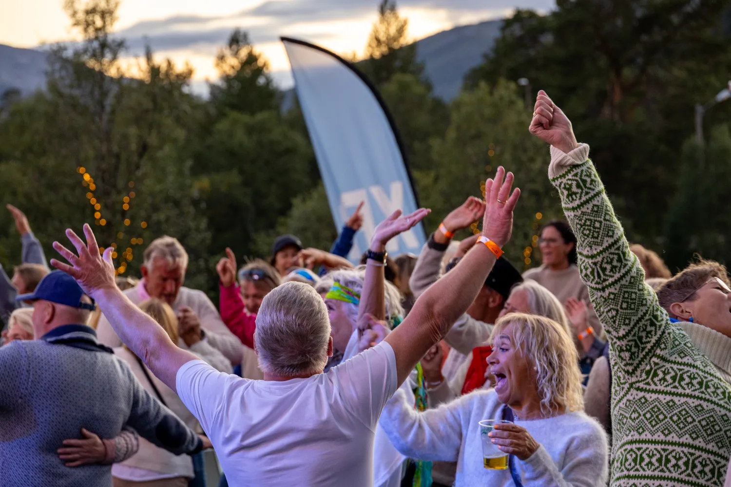 HAPPY publikum Hovden Fjellfestival