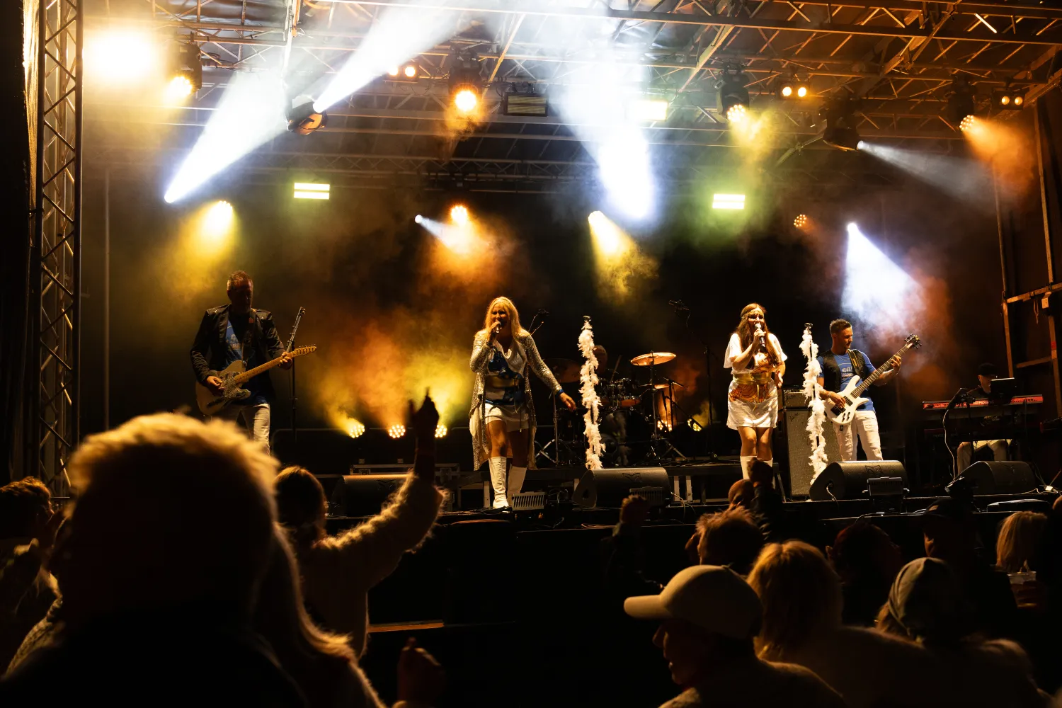 Nighttime SOS it´s ABBA time Hovden Fjellfestival