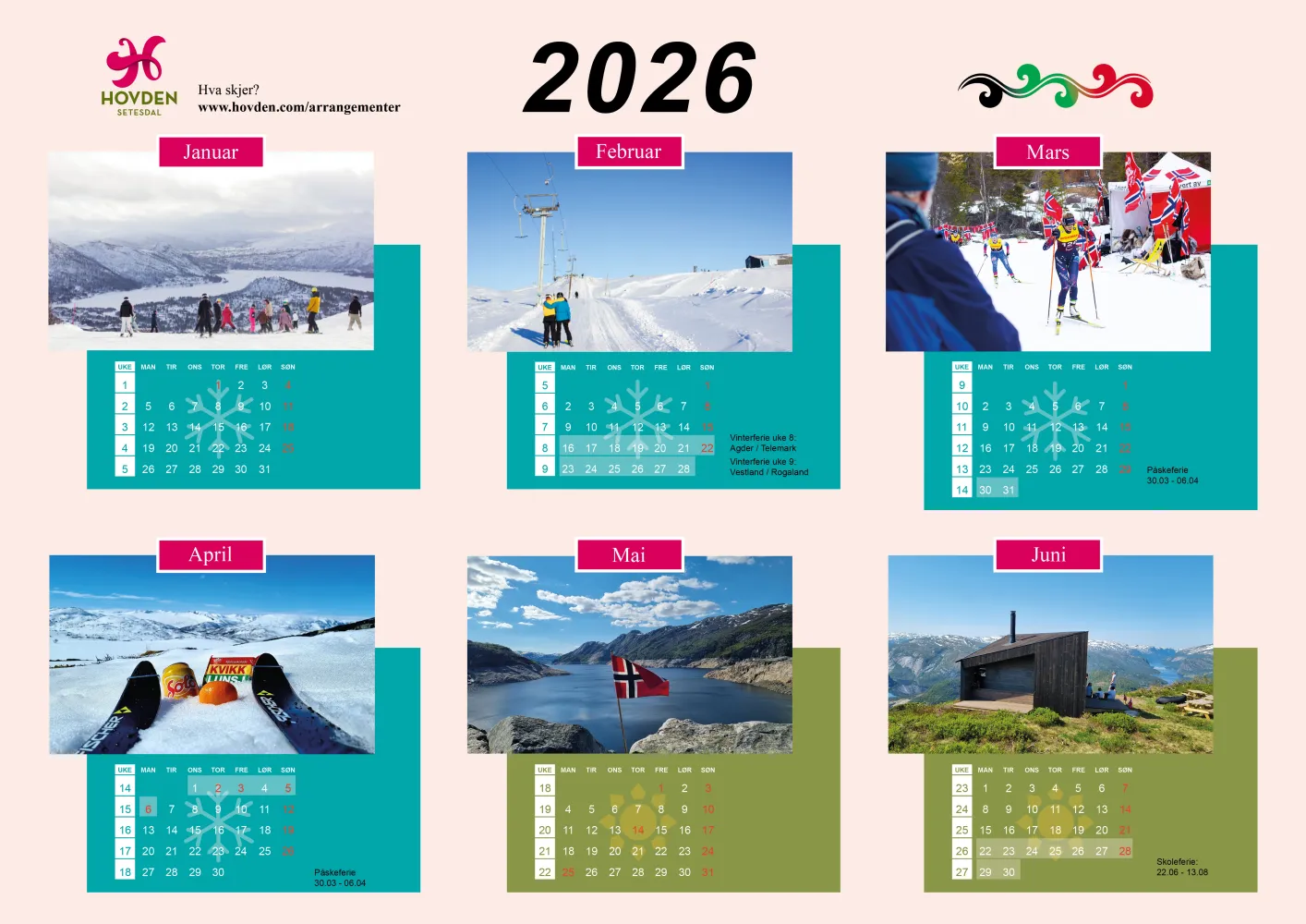 veggkalender 2026