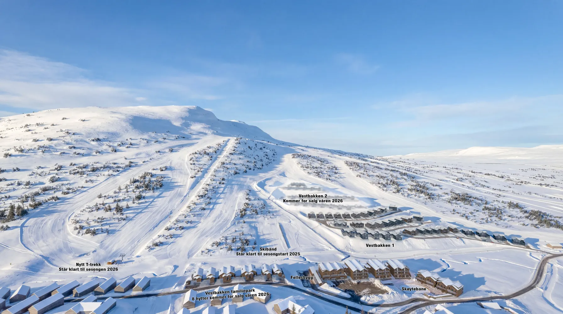 Vestheisen Familiepark og Vestbakken hyttefelt