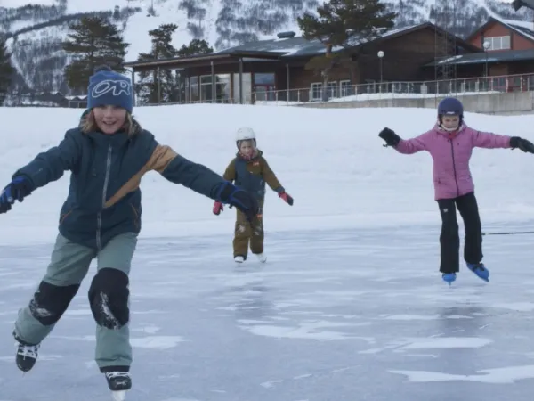 Skating rink at Hovden