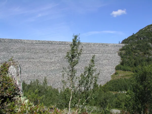 Vatnedalsdammen i Bykle