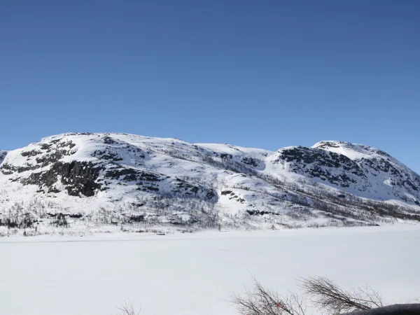 Randonee skiing to Storenut