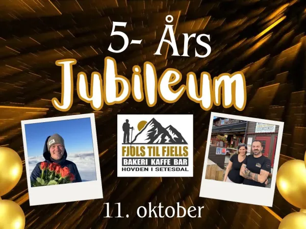 5- års jubileum til Fjols til Fjells