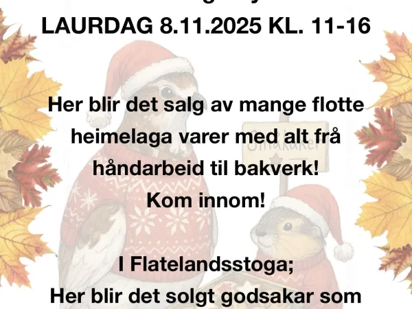 Haust/Jolemarknad i Bykle