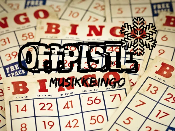 Musikkbingo på Offpiste 30. januar