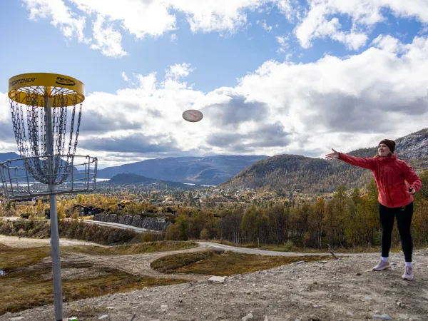Frisbee golf