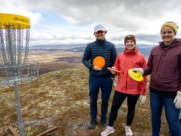 Frisbee golf
