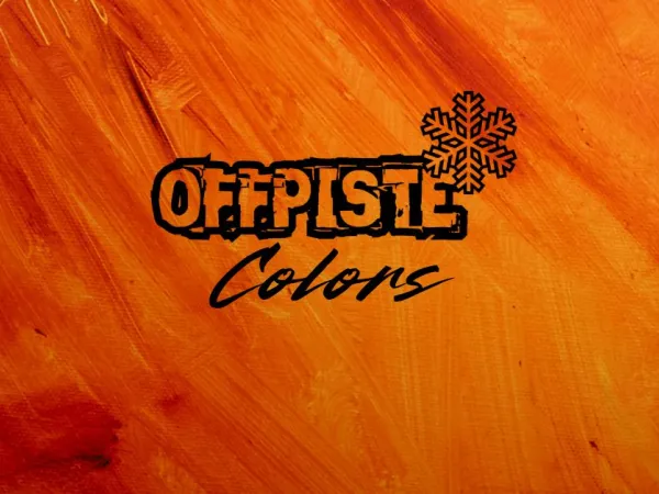 Offpiste Colors - Orange 6. February