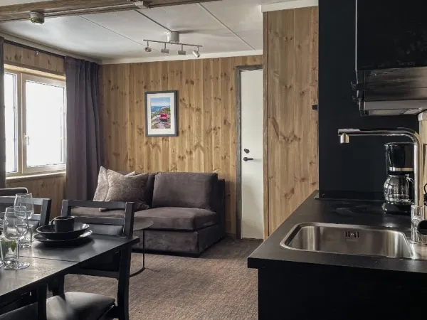 Apartment with bed space for 8