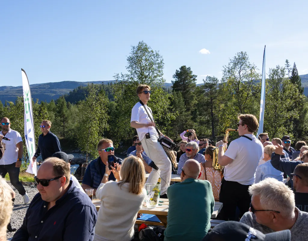 Underholdning på Hovden Fjellfestival