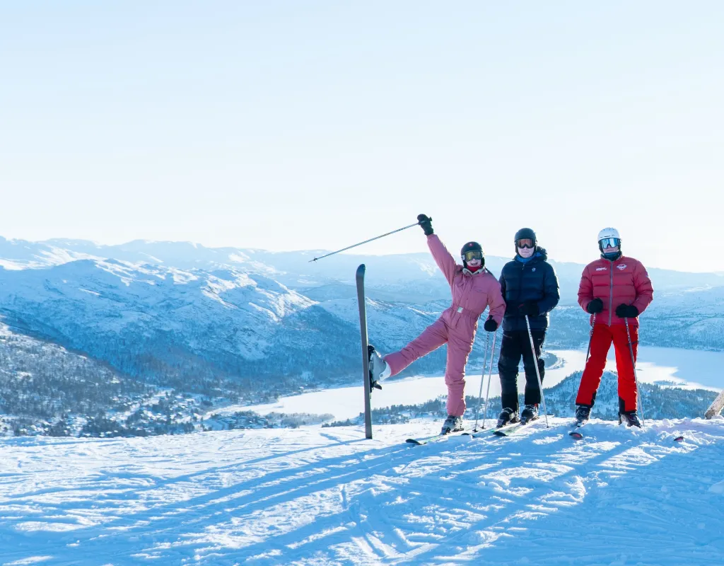 Vinter Hovden Alpinsenter